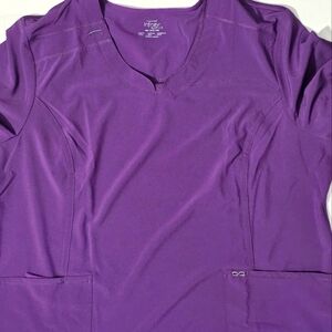 Cherokee Infinity Women's Short Sleeve Top in Rich Purple